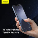 iPhone 12 Pro / iPhone 12 Transparent  2x 0,25 mm frosted tempered glass Screen Protector