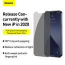 iPhone 12 Pro Transparent Anti Spy tempered glass screen protector