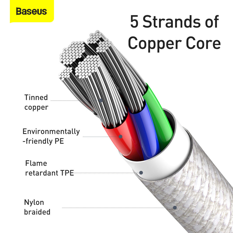 Baseus High Density Braided Fast Charging Data Cable