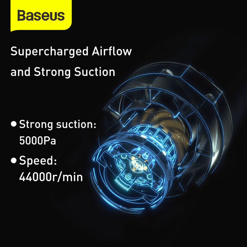 Baseus A2 Cordless Portable Car Vacuum Cleaner