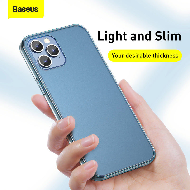 iPhone 12 Pro Max 6.7inch  Frosted Glass Protective Case For 2020