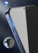 iPhone 12 mini Anti Spy Light tempered glass screen protector with a frame 