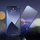 iPhone 12 mini Anti Spy Light tempered glass screen protector with a frame 