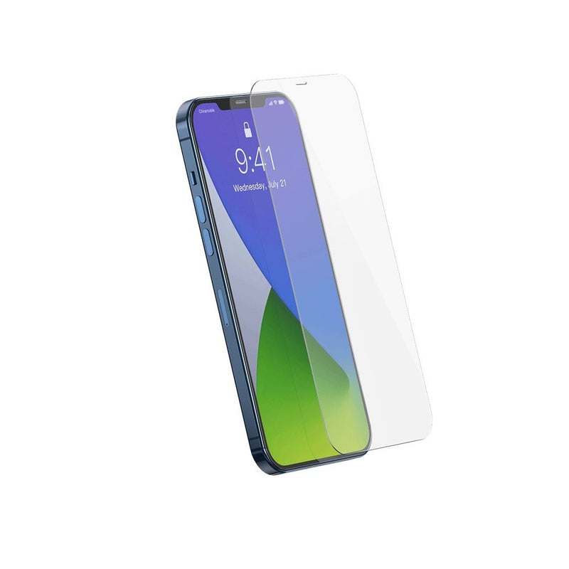 iPhone 12 mini Transparent 2x 0,3 mm tempered glass screen protector 