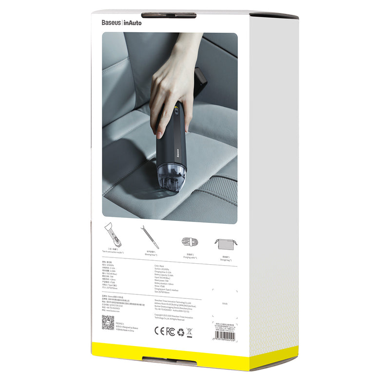Baseus A2 Cordless Portable Car Vacuum Cleaner