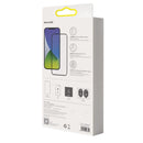 iPhone 12 mini tempered glass screen protector with a frame