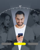  iPhone 12 mini Transparent Anti Spy tempered glass screen protector 