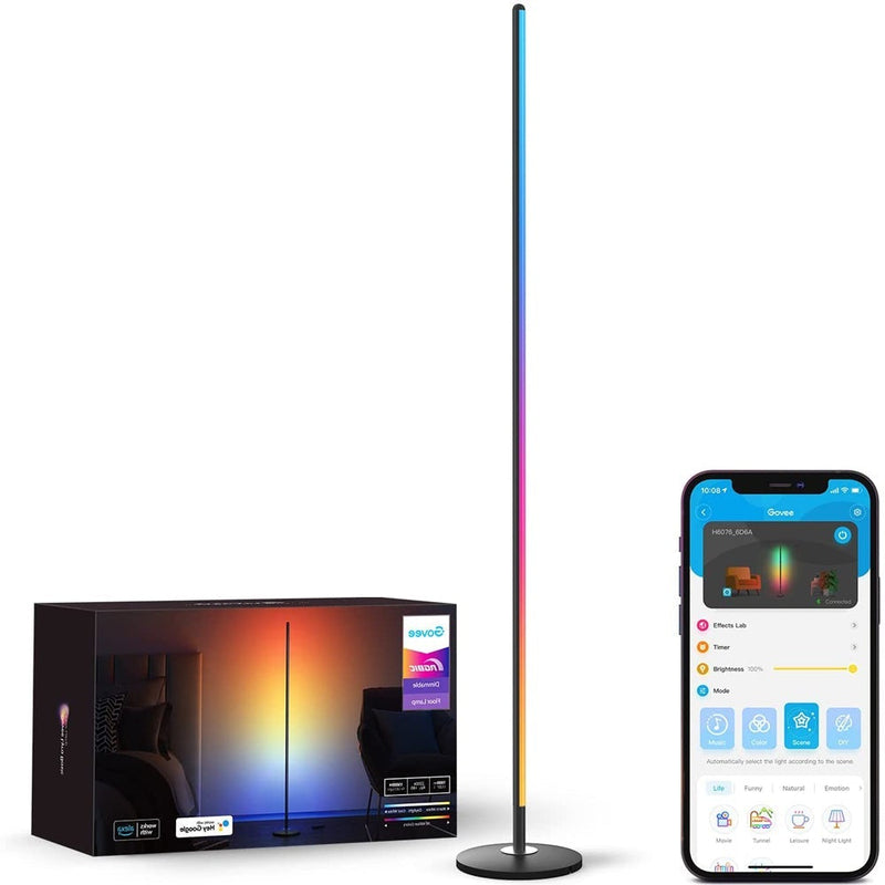 Govee RGBICW Smart Corner Floor Lamp