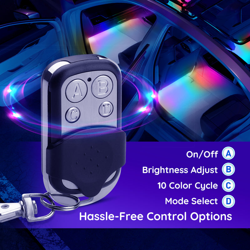 Govee Bluetooth RGBIC Interior Car Lights